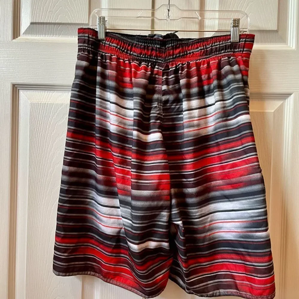 JOE BOXER 10” SWIM TRUNKS SIZE LARGE EUC